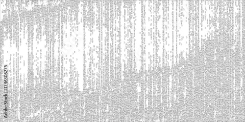 Uneven black and white texture vector. Distressed overlay texture. Grunge background. Abstract textured effect. Vector Illustration. Black isolated on white background.vector