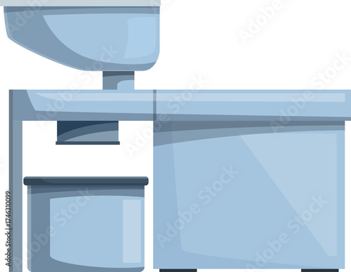 Olive oil machine extracting oil in a modern factory, showcasing industrial food processing equipment