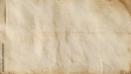 Vintage crumple paper texture for background