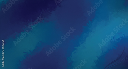Abstract blue brush strokes background dark and light shades of blue perfect for modern designs and textures