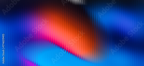 Orange Blue Ripple Gradient with Vertical Contrast | Best for webpage, header design, gaussian blur, glassy texture background