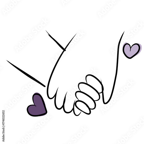 hand holding a hand