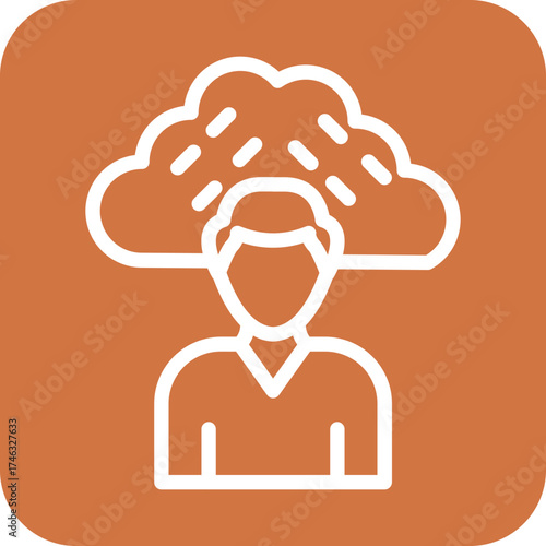 Depressed Icon Style