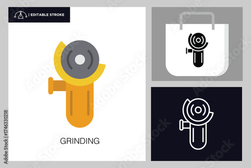 Grinding machine design concept