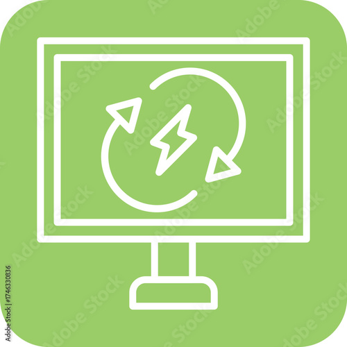 Renewable Energy Icon Style