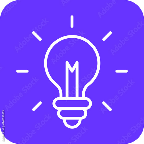 Circular Thinking Icon Style