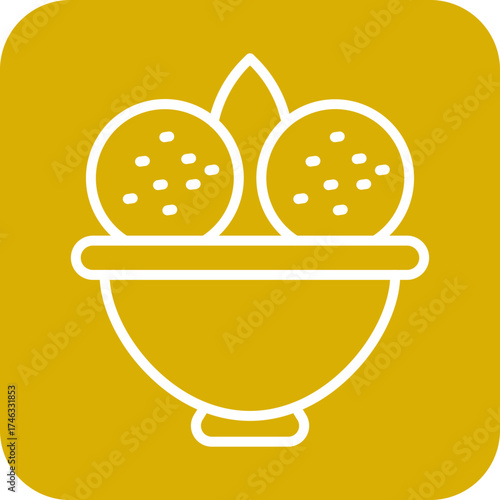 Falafel Icon Style