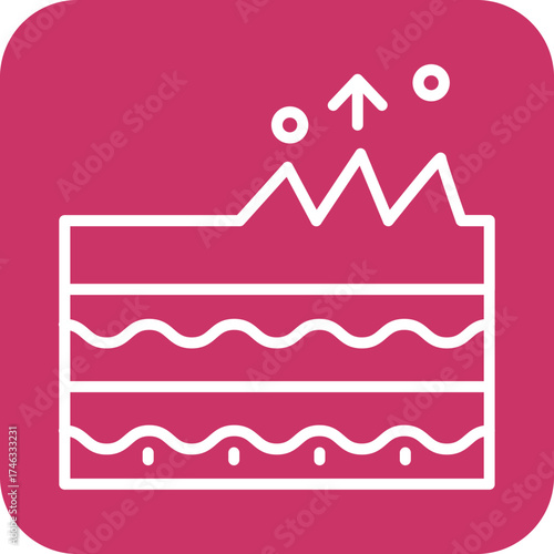 Exfoliation Icon Style