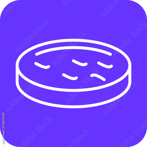Petri Dish Icon Style