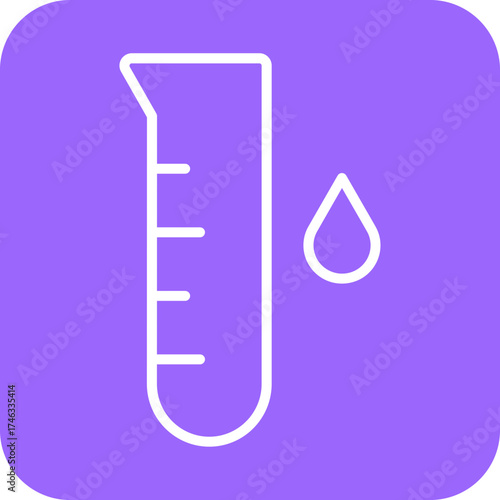 Graduated Cylinder Icon Style