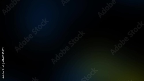 Blue and Yellow light leaks abstract background loop	