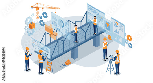Collaborative teamwork in construction project management with technology tools
