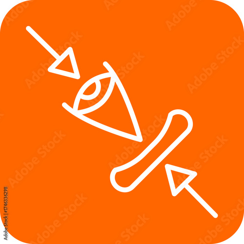 High Index Lenses Icon Style