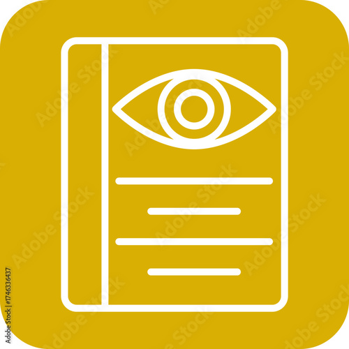 Optometric Guidelines Icon Style