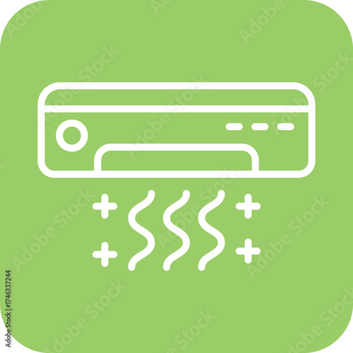Air Conditioning Icon Style