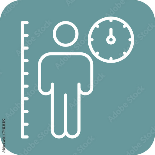 Body Mass Index Icon Style