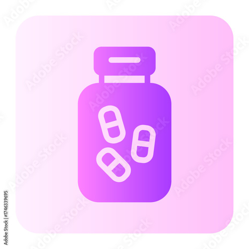 vitamin gradient icon