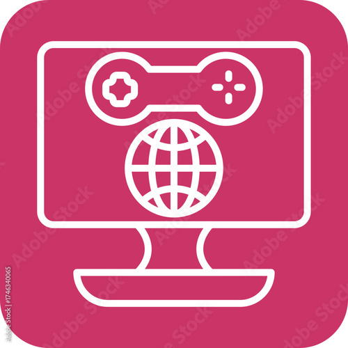 Online Games Icon Style