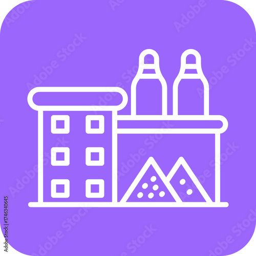 Individual Waste Production Icon Style