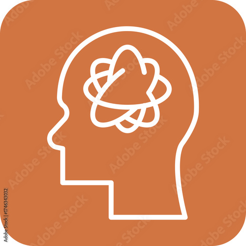 Mental Disorder Icon Style