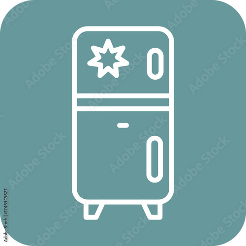 Fridge Icon Style
