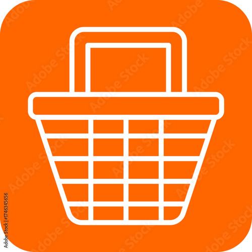Shopping Basket Icon Style