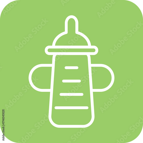 Baby Feeder Icon Style