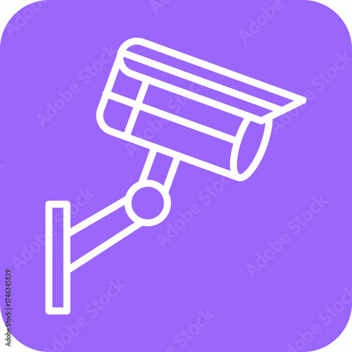 Ccctv Camera Icon Style