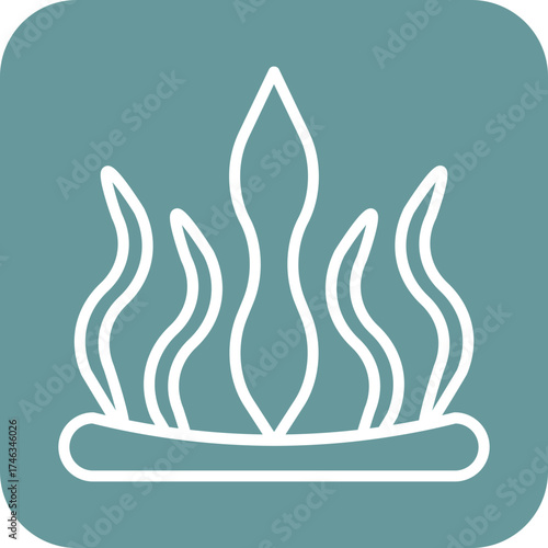 Seaweed Icon Style