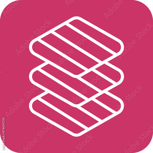 Fabric Layers Icon Style