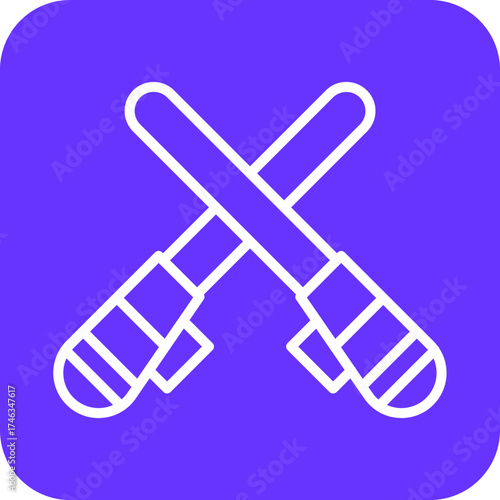 Light Saber Icon Style