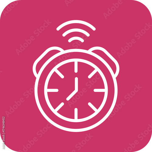 Smart Clock Icon Style