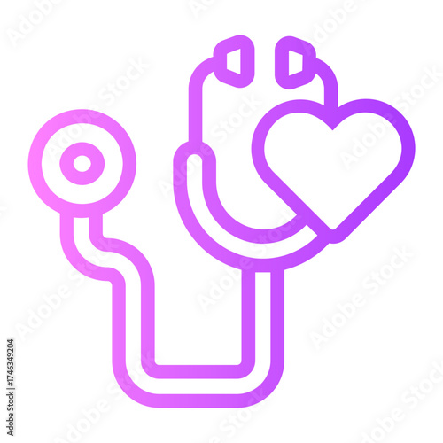 checkup gradient icon