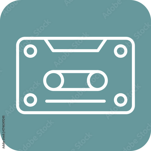 Cassette Icon Style