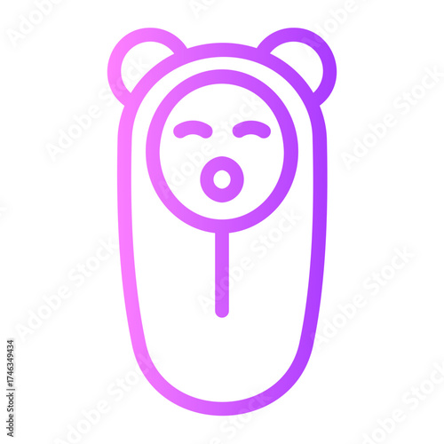 baby gradient icon