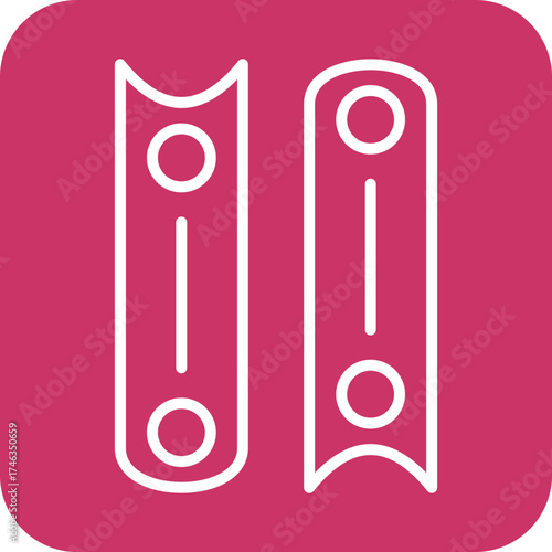 Steel Shank Icon Style