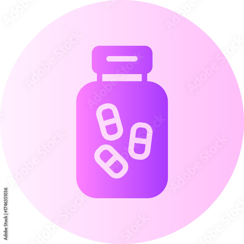 vitamin gradient icon