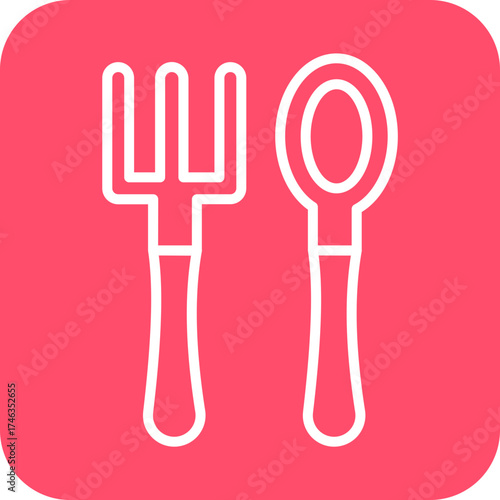 Baby Crockery Icon Style