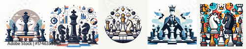 a vector of chess