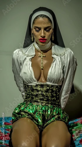 Wallpaper Mural Monja Sensual Torontodigital.ca