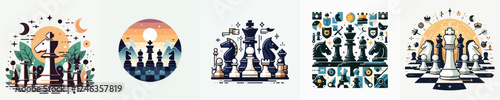 a vector of chess