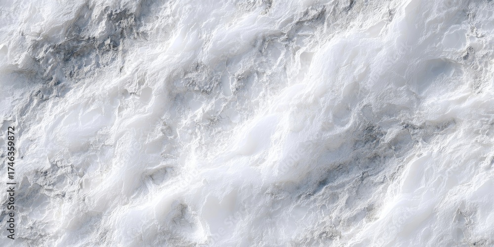 Fototapeta premium Elegant White Marble Stone Pattern Texture with Subtle Veins, Perfect for Backgrounds and Designs