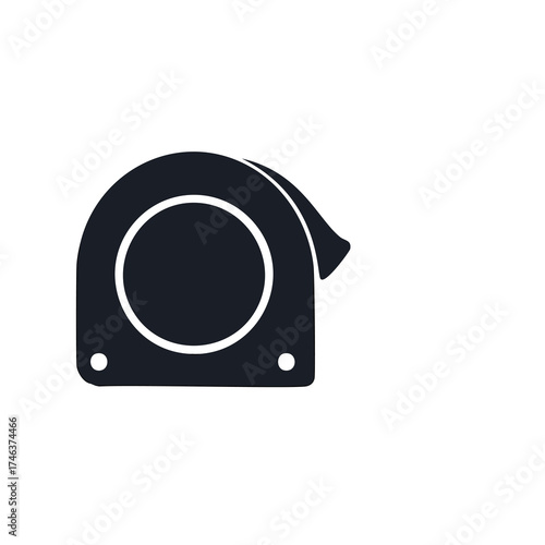 Tape Measure Icon measuring tool ruler