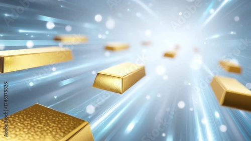 The continuously rising price of gold reaching new all-time highs, driven by political and economic uncertainty in many countries.