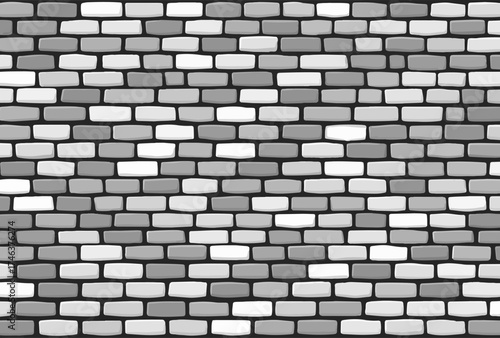 Brick wall texture, masonry background, vintage urban surface, grunge brickwork pattern, exterior facade illustration
