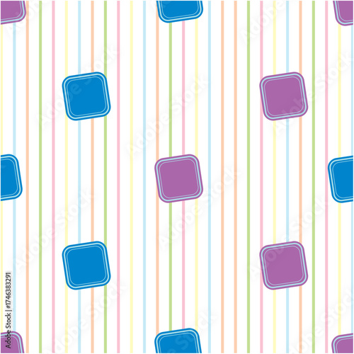 seamless pattern with colorful dots