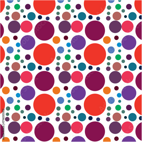 seamless polka dots pattern