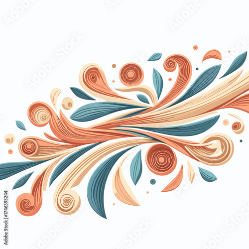 Paper quilling strips