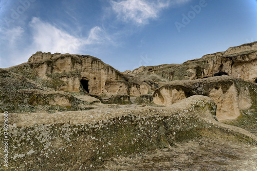 The Uplistsikhe Cape Town which is an ancient cave town located in the Shida Kartli region of Georgia. The town dates back to the 6th century BC.