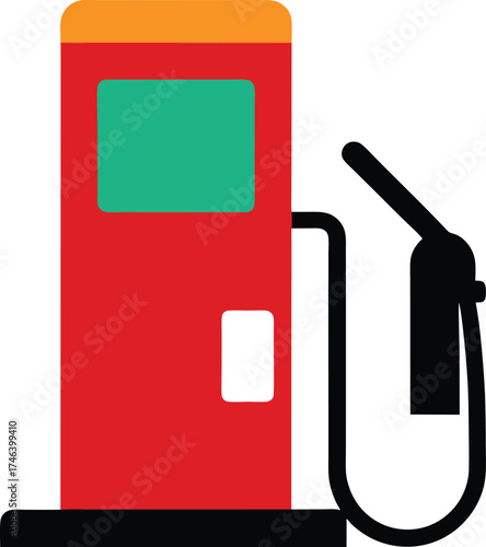 fuel pump vector illustration design